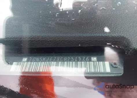 2012 Chevrolet Suburban K1500 Lt z USA, uszkodzony, nr VIN 1GNSKJE78CR231976